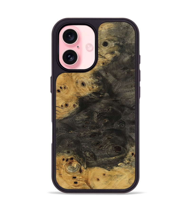 iPhone 16 Wood Phone Case - Susanne (Wood Burl, 797128)