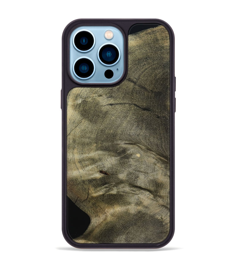 iPhone 14 Pro Max Wood Phone Case - Elyssa (Wood Burl, 797129)
