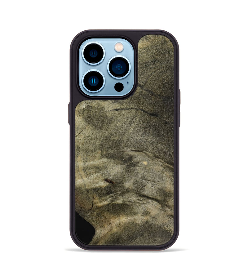 iPhone 14 Pro Wood Phone Case - Elyssa (Wood Burl, 797129)