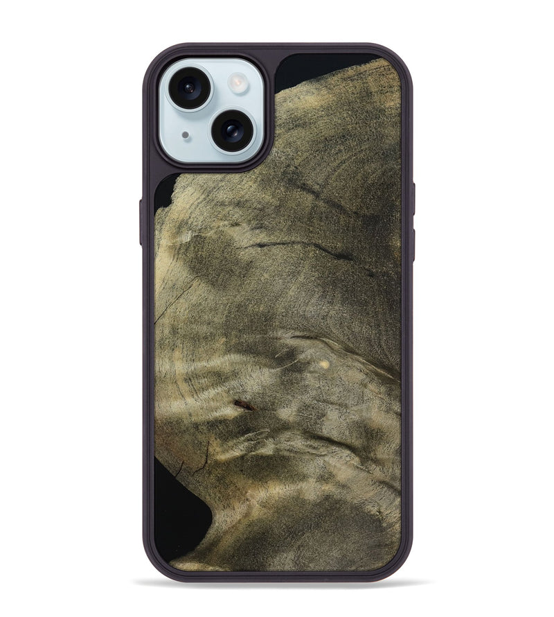 iPhone 15 Plus Wood Phone Case - Elyssa (Wood Burl, 797129)