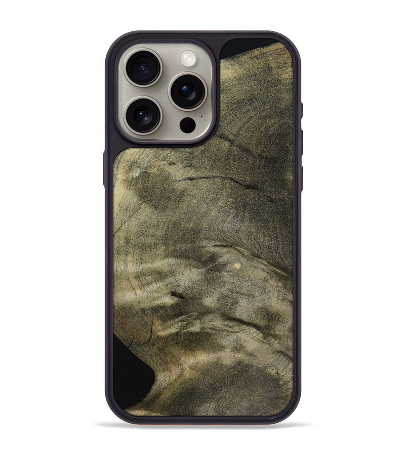 iPhone 15 Pro Max Wood Phone Case - Elyssa (Wood Burl, 797129)