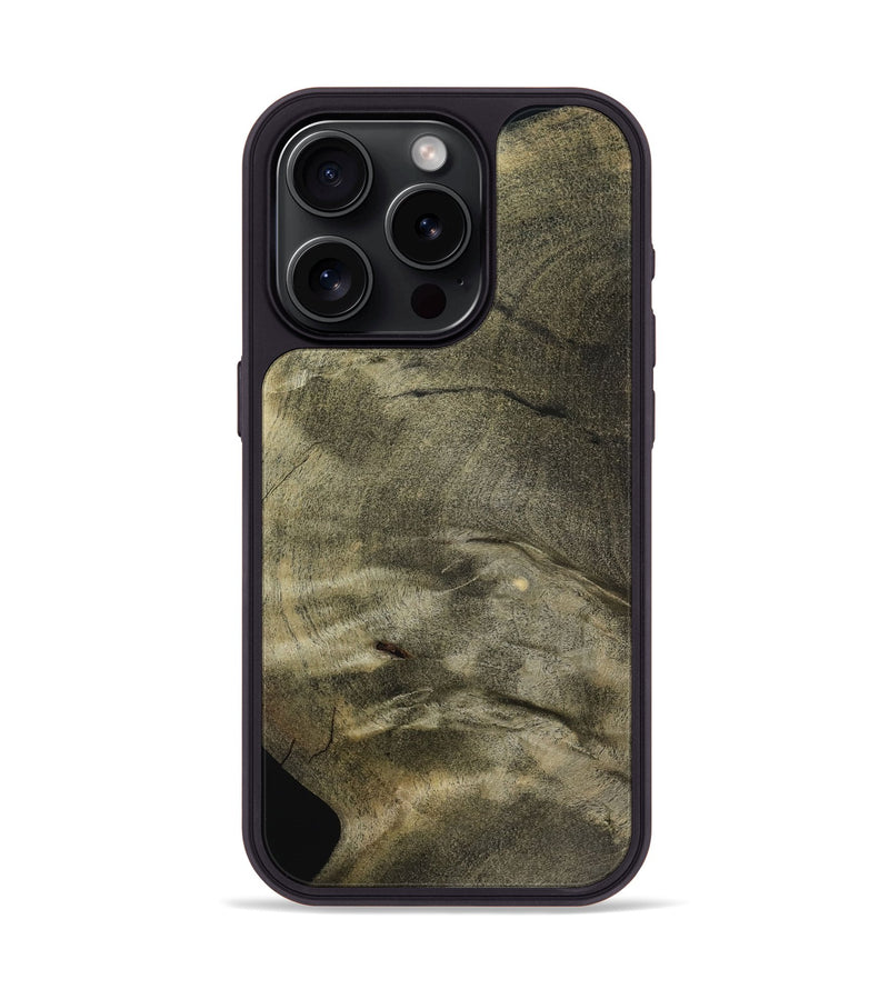 iPhone 15 Pro Wood Phone Case - Elyssa (Wood Burl, 797129)