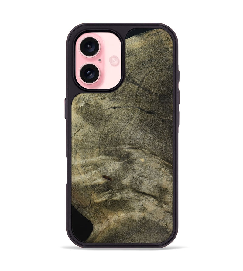 iPhone 16 Wood Phone Case - Elyssa (Wood Burl, 797129)