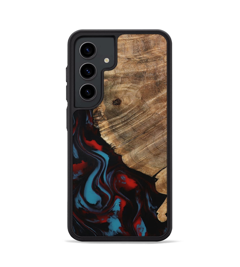 Galaxy S24 Wood Phone Case - Kassie (Red, 797141)