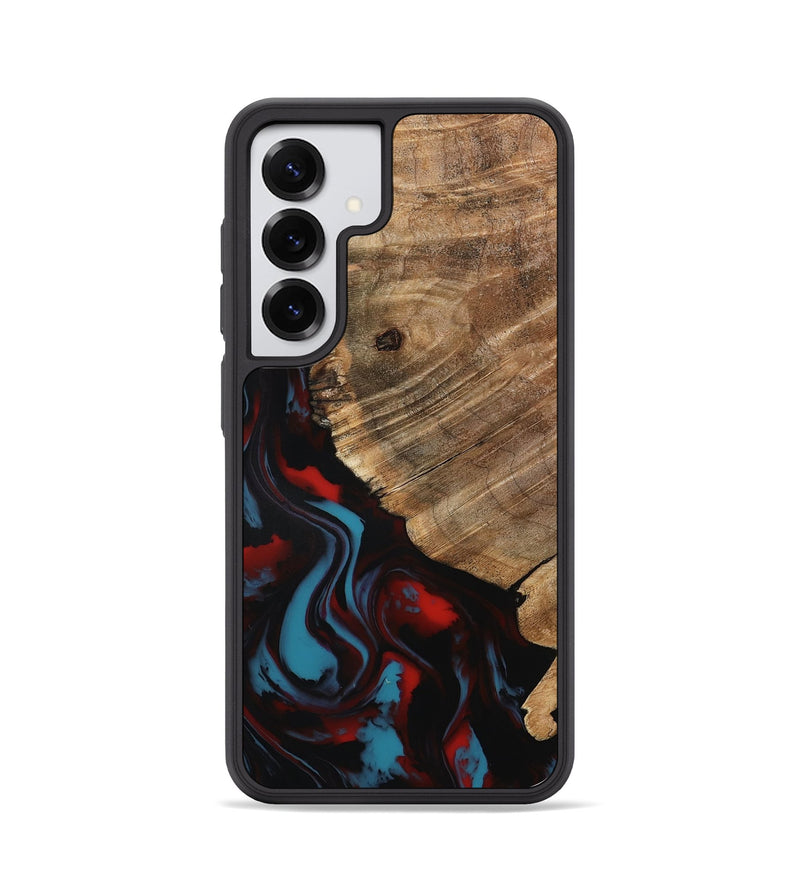 Galaxy S25 Wood Phone Case - Kassie (Red, 797141)