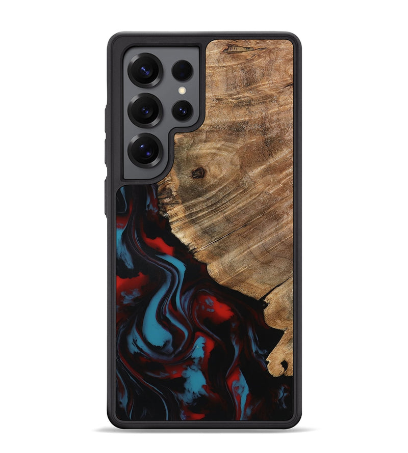 Galaxy S25 Ultra Wood Phone Case - Kassie (Red, 797141)