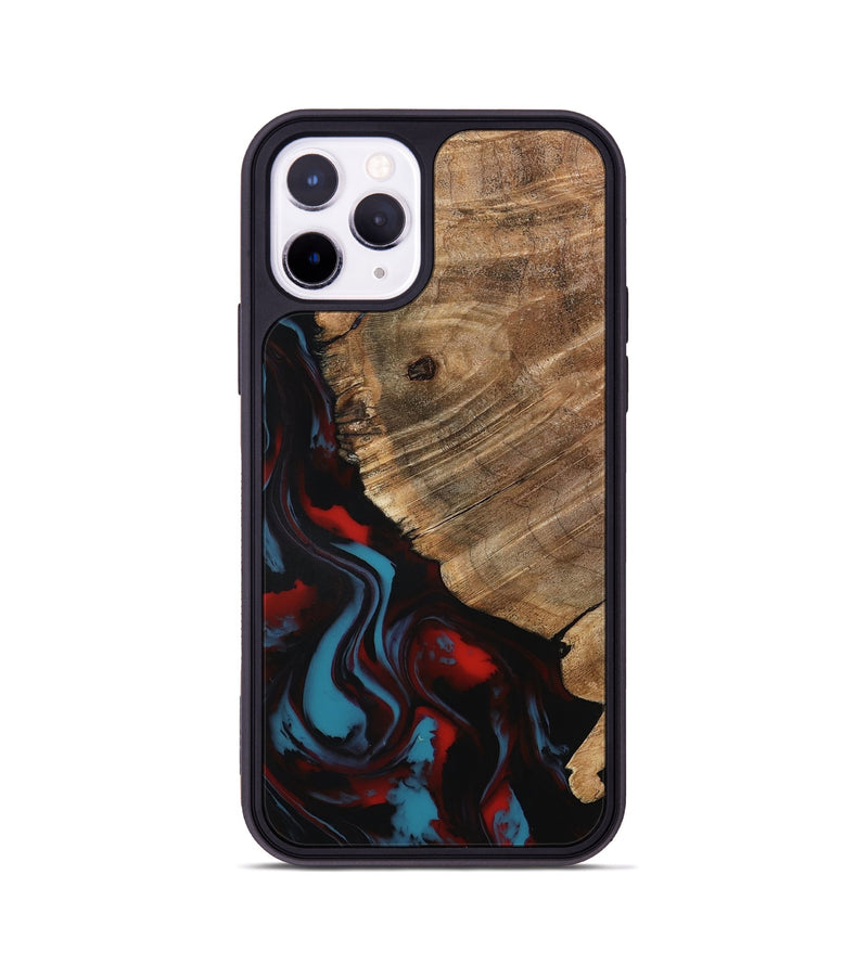 iPhone 11 Pro Wood Phone Case - Kassie (Red, 797141)