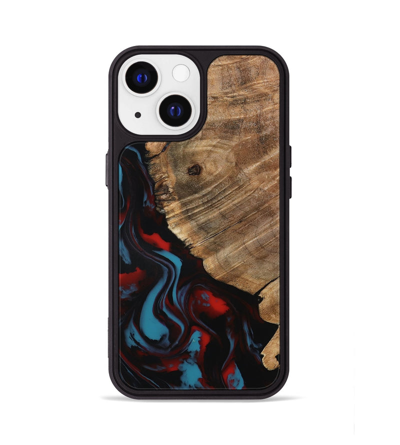 iPhone 13 Wood Phone Case - Kassie (Red, 797141)