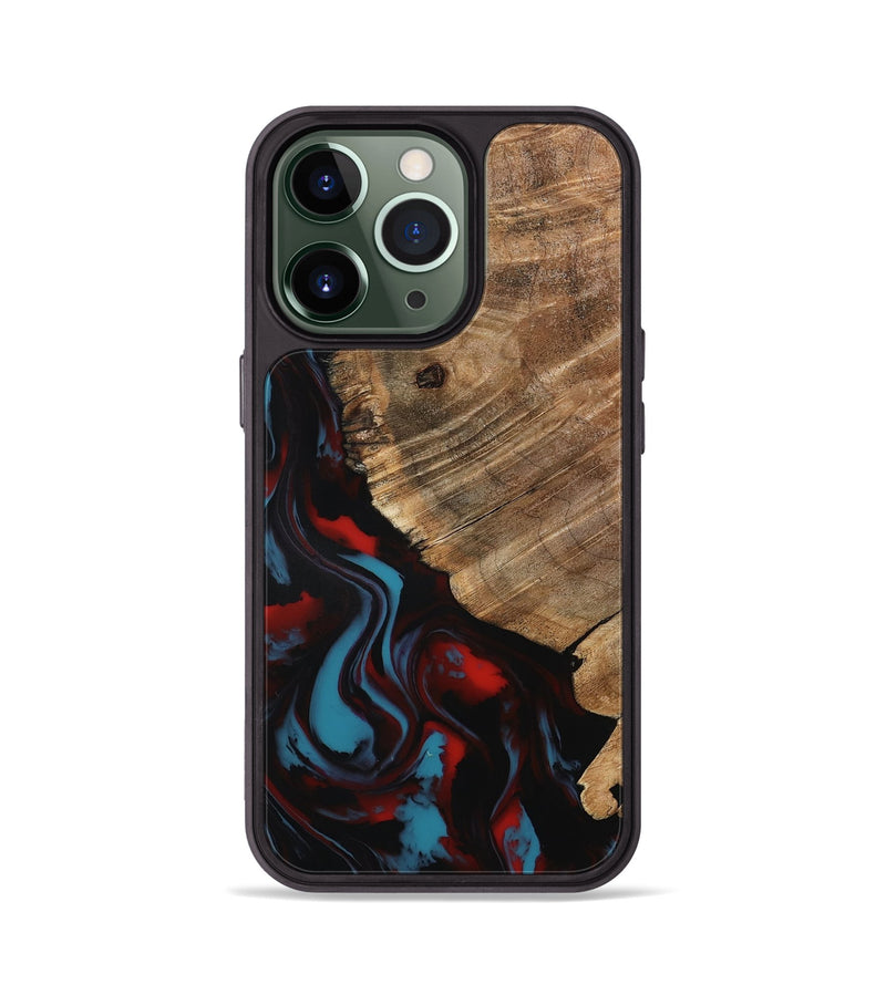 iPhone 13 Pro Wood Phone Case - Kassie (Red, 797141)