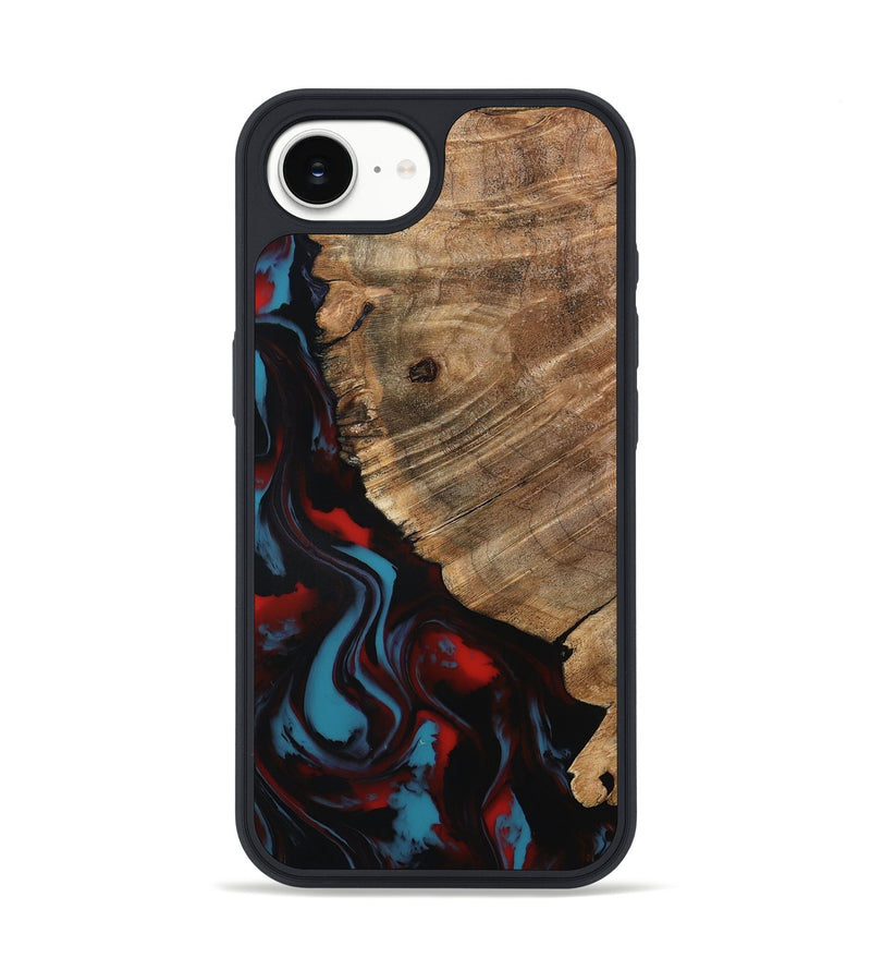 iPhone 16e Wood Phone Case - Kassie (Red, 797141)