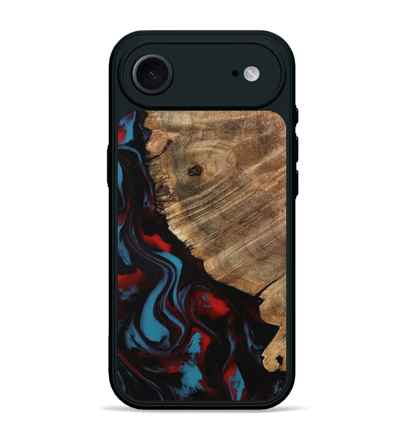 iPhone 17 Air Wood Phone Case - Kassie (Red, 797141)
