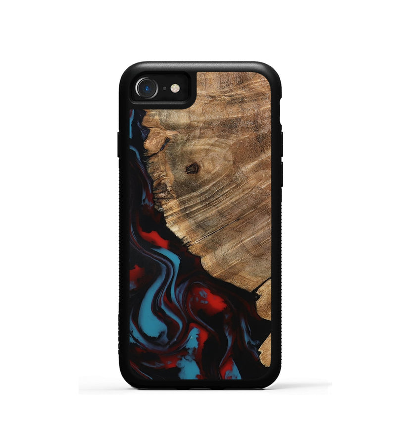 iPhone SE Wood Phone Case - Kassie (Red, 797141)