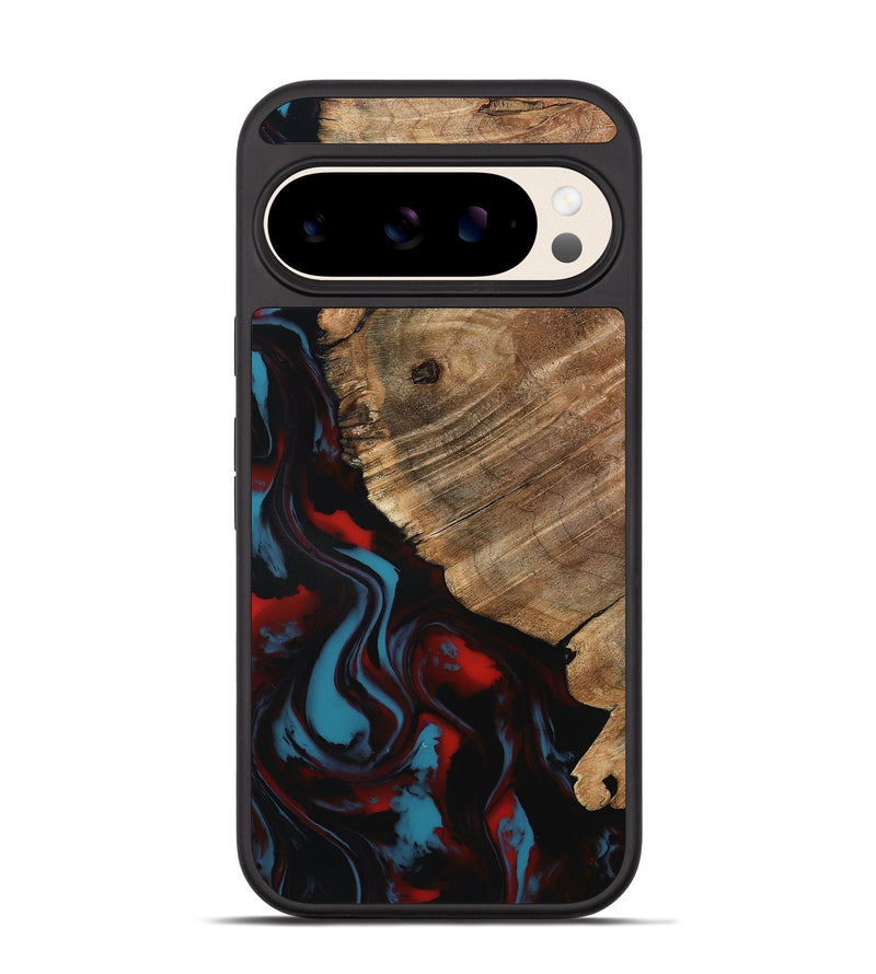 Pixel 10 Wood Phone Case - Kassie (Red, 797141)