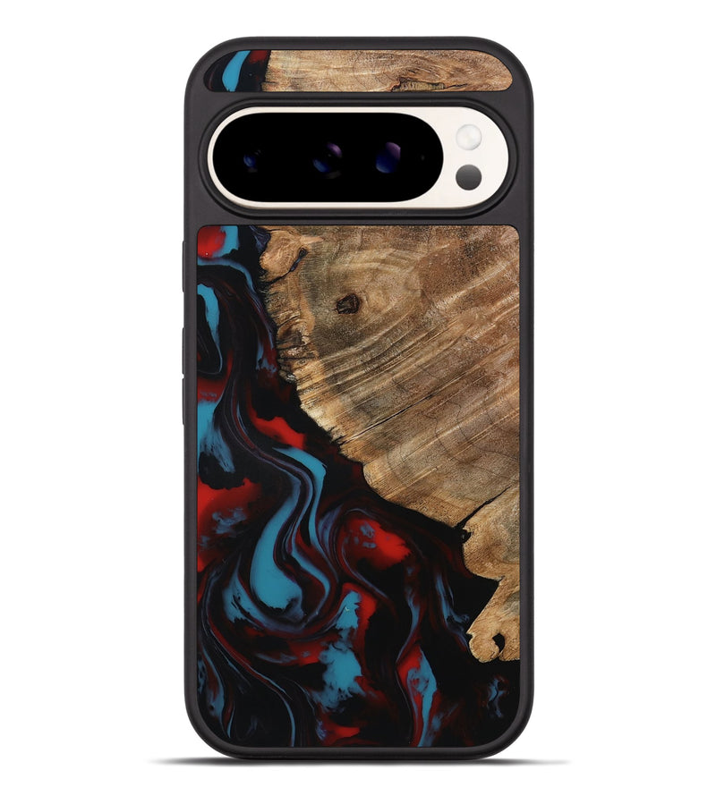 Pixel 9 Pro XL Wood Phone Case - Kassie (Red, 797141)
