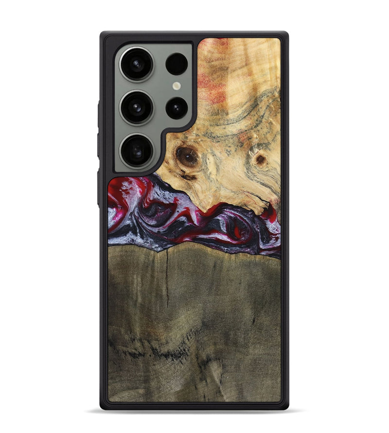 Galaxy S24 Ultra Wood Phone Case - Jarrett (Red, 797142)