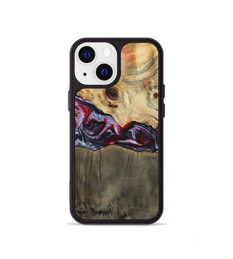 iPhone 13 mini Wood Phone Case - Jarrett (Red, 797142)