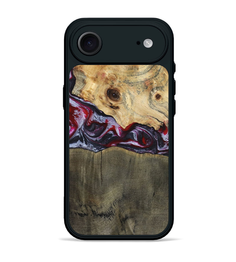 iPhone 17 Air Wood Phone Case - Jarrett (Red, 797142)