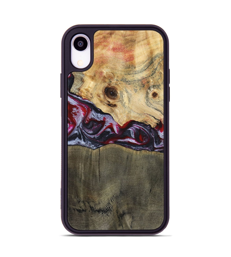 iPhone Xr Wood Phone Case - Jarrett (Red, 797142)