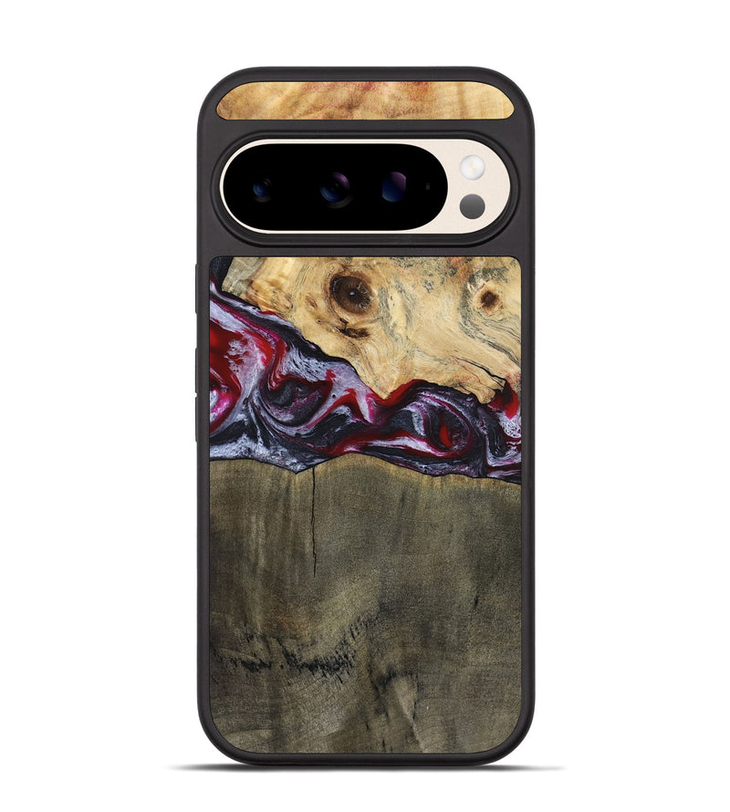 Pixel 10 Wood Phone Case - Jarrett (Red, 797142)