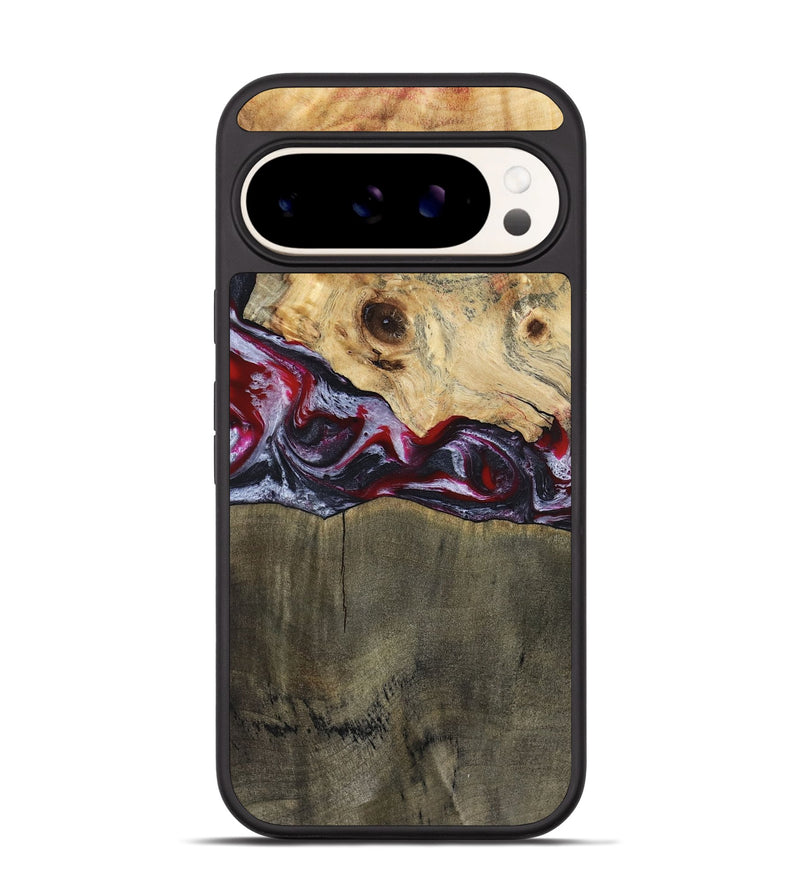 Pixel 9 Pro Wood Phone Case - Jarrett (Red, 797142)