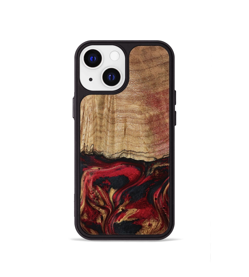iPhone 13 mini Wood Phone Case - Sariyah (Red, 797152)