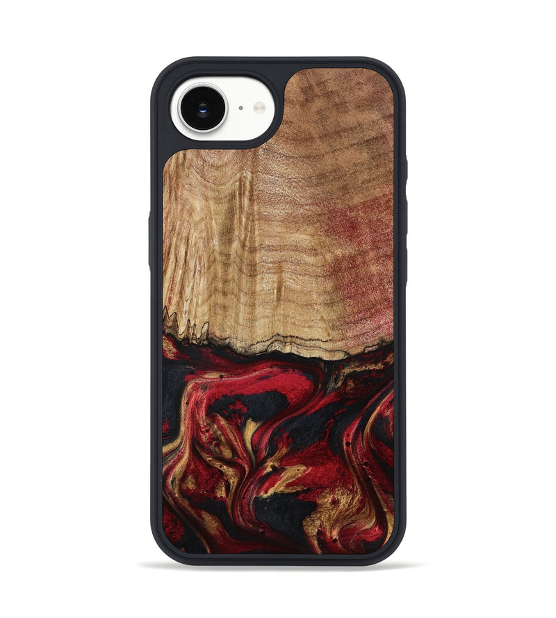 iPhone 16e Wood Phone Case - Sariyah (Red, 797152)