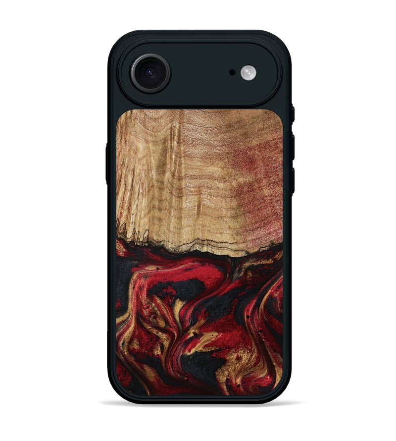iPhone 17 Air Wood Phone Case - Sariyah (Red, 797152)