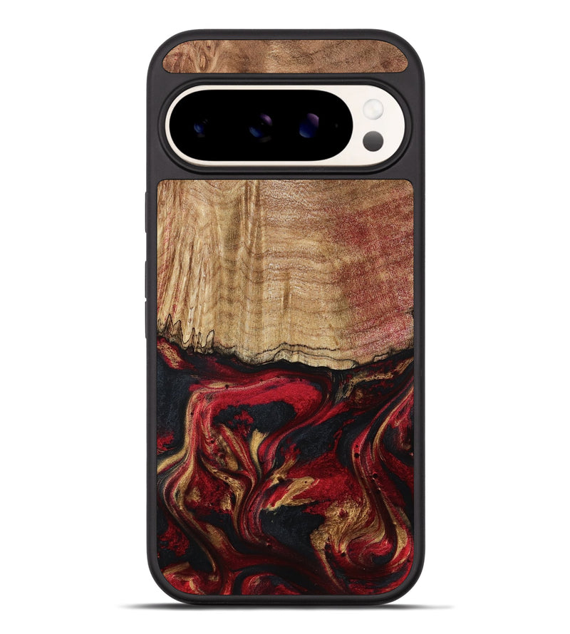 Pixel 9 Pro XL Wood Phone Case - Sariyah (Red, 797152)