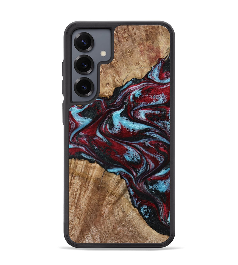 Galaxy S25 Plus Wood Phone Case - Flora (Red, 797153)
