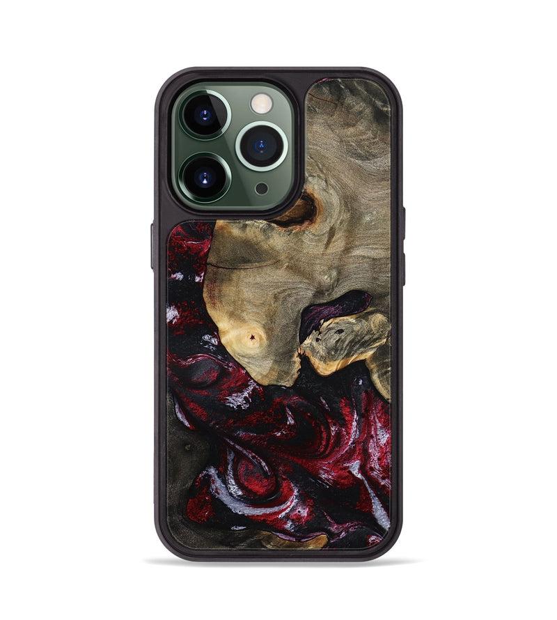 iPhone 13 Pro Wood Phone Case - Reese (Red, 797154)