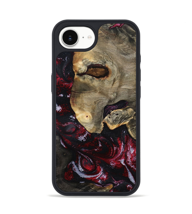 iPhone 16e Wood Phone Case - Reese (Red, 797154)