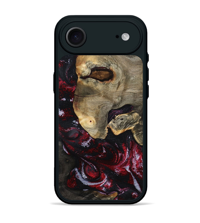 iPhone 17 Air Wood Phone Case - Reese (Red, 797154)
