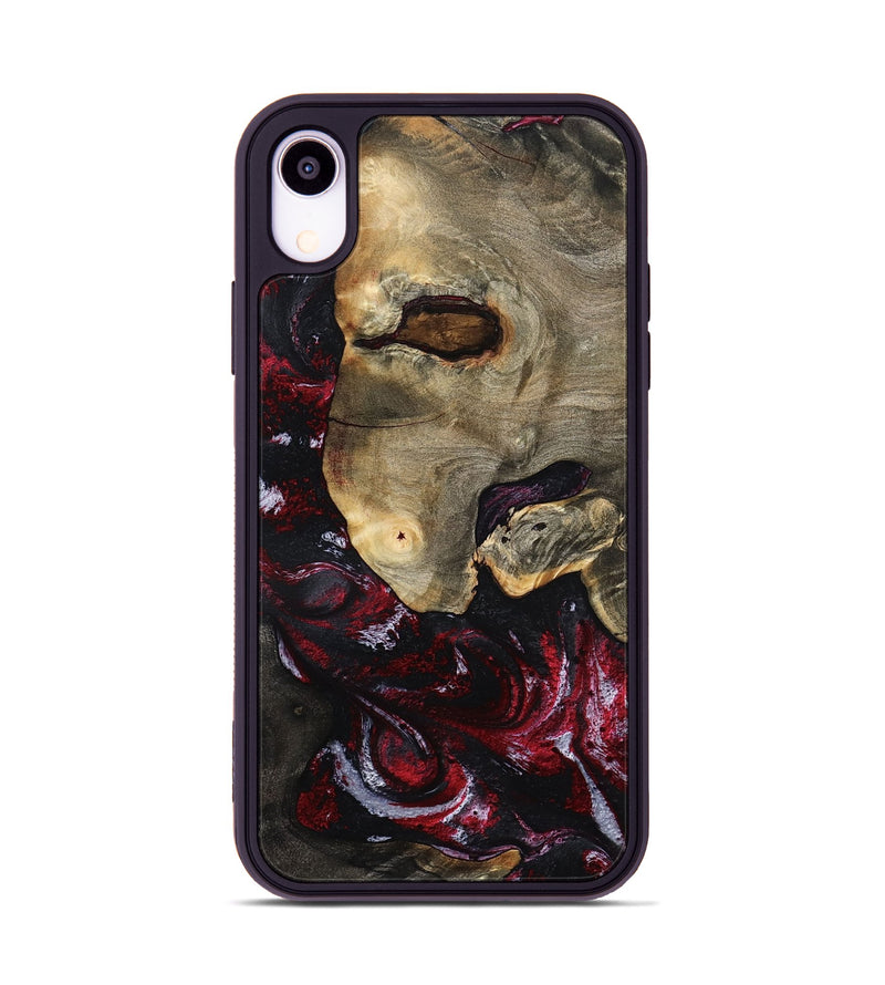 iPhone Xr Wood Phone Case - Reese (Red, 797154)