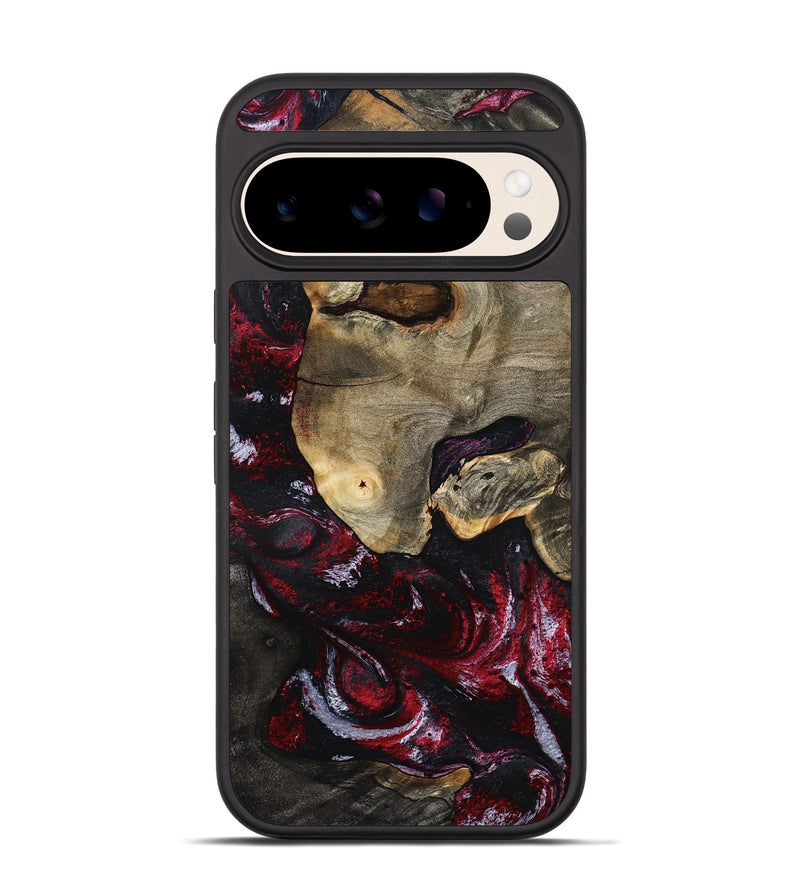 Pixel 10 Wood Phone Case - Reese (Red, 797154)