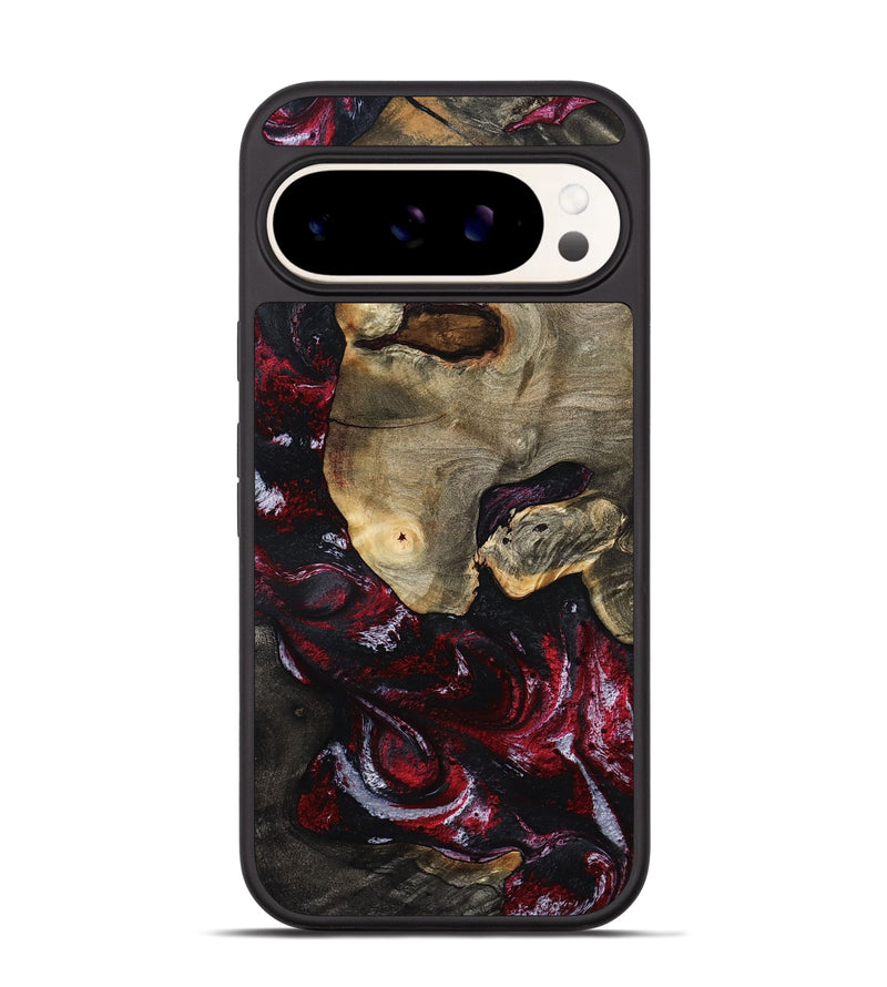 Pixel 9 Pro Wood Phone Case - Reese (Red, 797154)