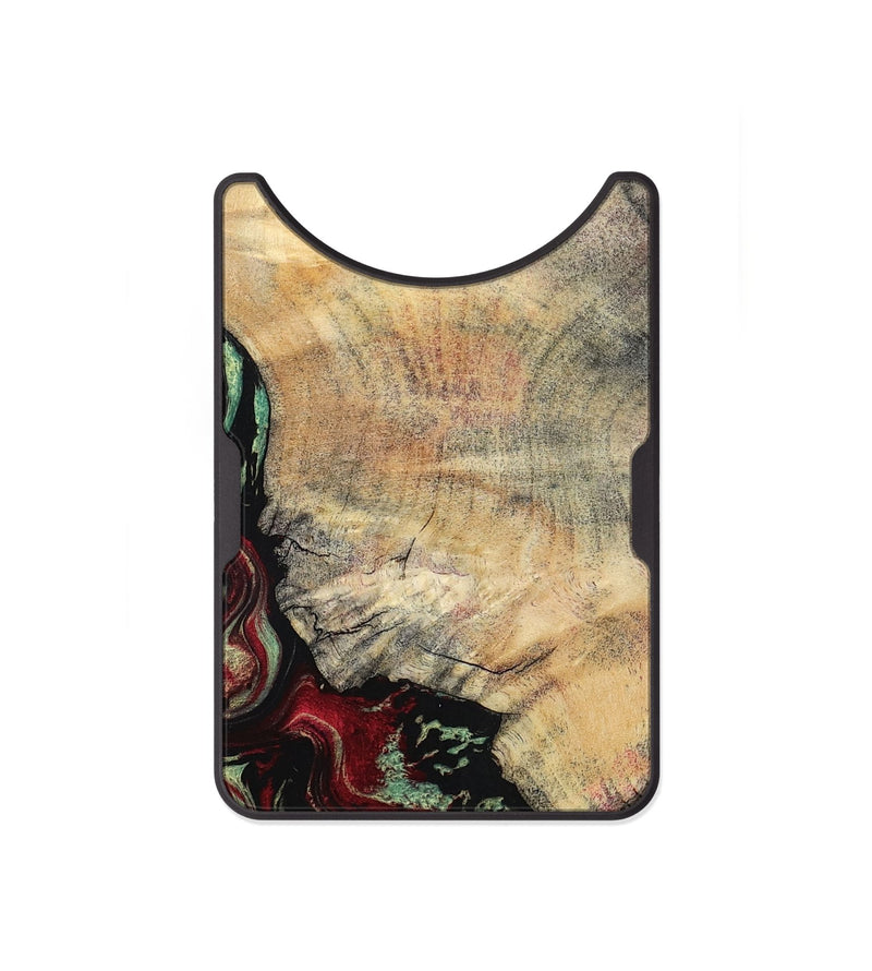 Alloy Wood Wallet - Dinah (Red, 797155)