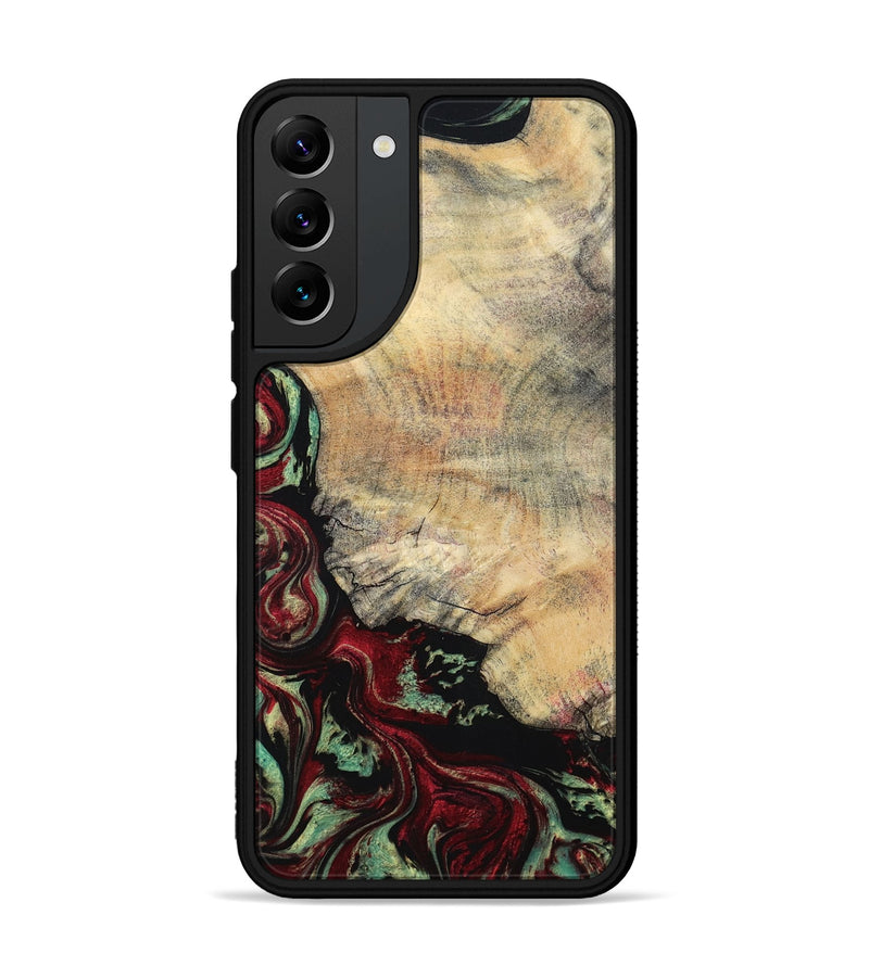 Galaxy S22 Plus Wood Phone Case - Dinah (Red, 797155)
