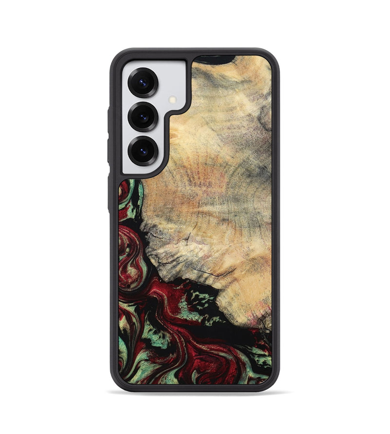 Galaxy S25 Wood Phone Case - Dinah (Red, 797155)