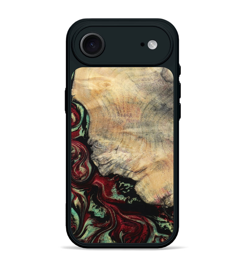 iPhone 17 Air Wood Phone Case - Dinah (Red, 797155)