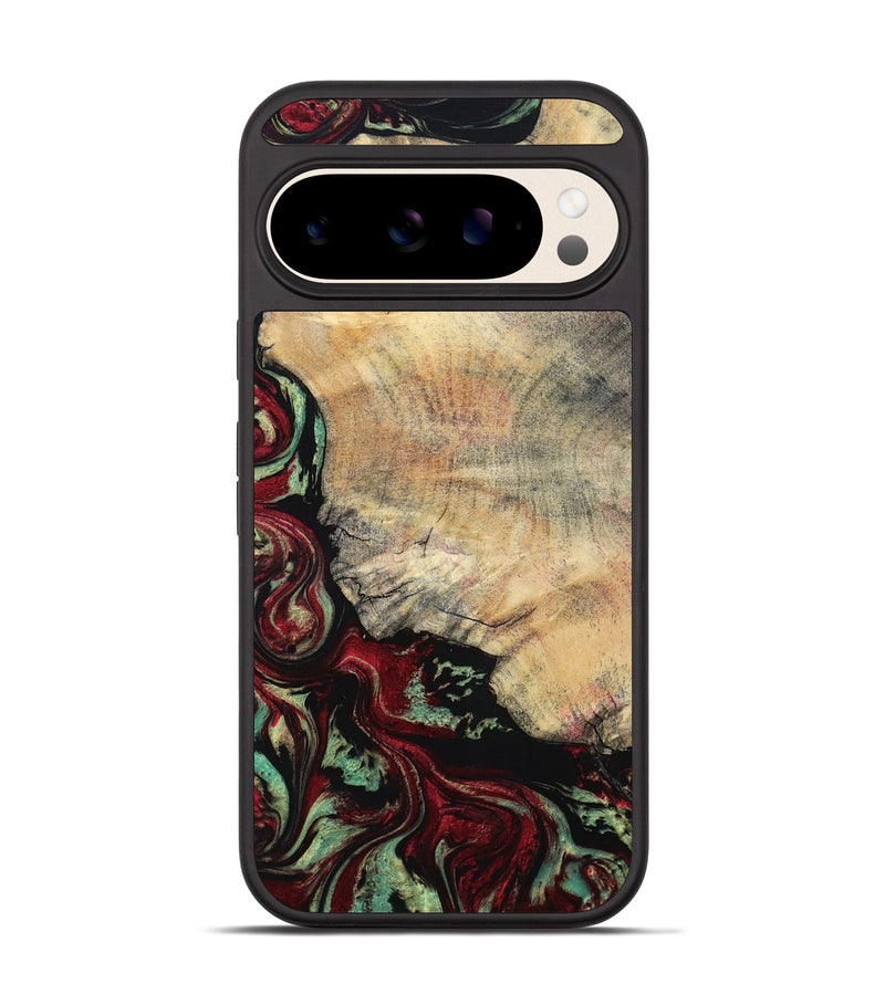 Pixel 10 Wood Phone Case - Dinah (Red, 797155)