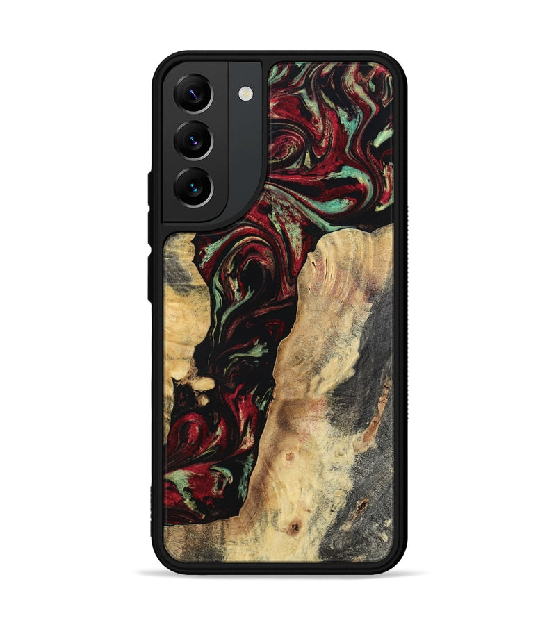 Galaxy S22 Plus Wood Phone Case - Kaiden (Red, 797156)