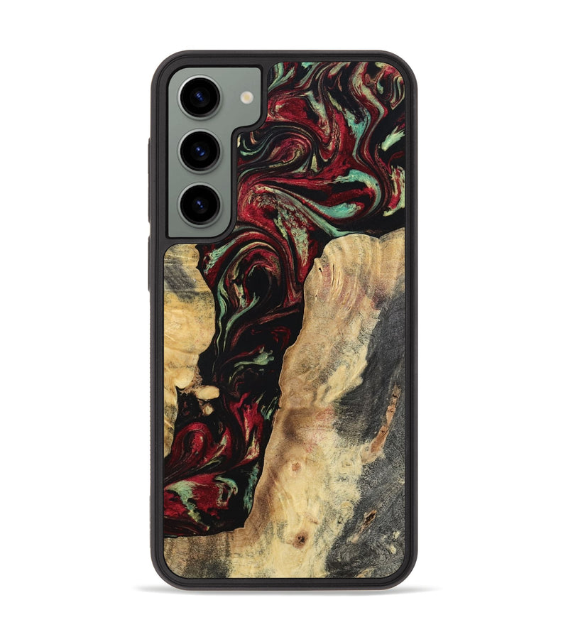 Galaxy S23 Plus Wood Phone Case - Kaiden (Red, 797156)