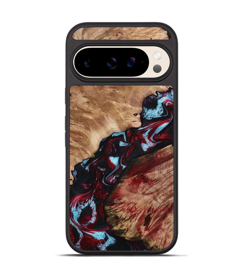 Pixel 10 Wood Phone Case - Gerald (Red, 797167)