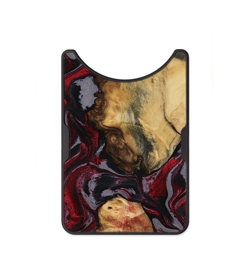 Alloy Wood Wallet - Evalyn (Red, 797168)