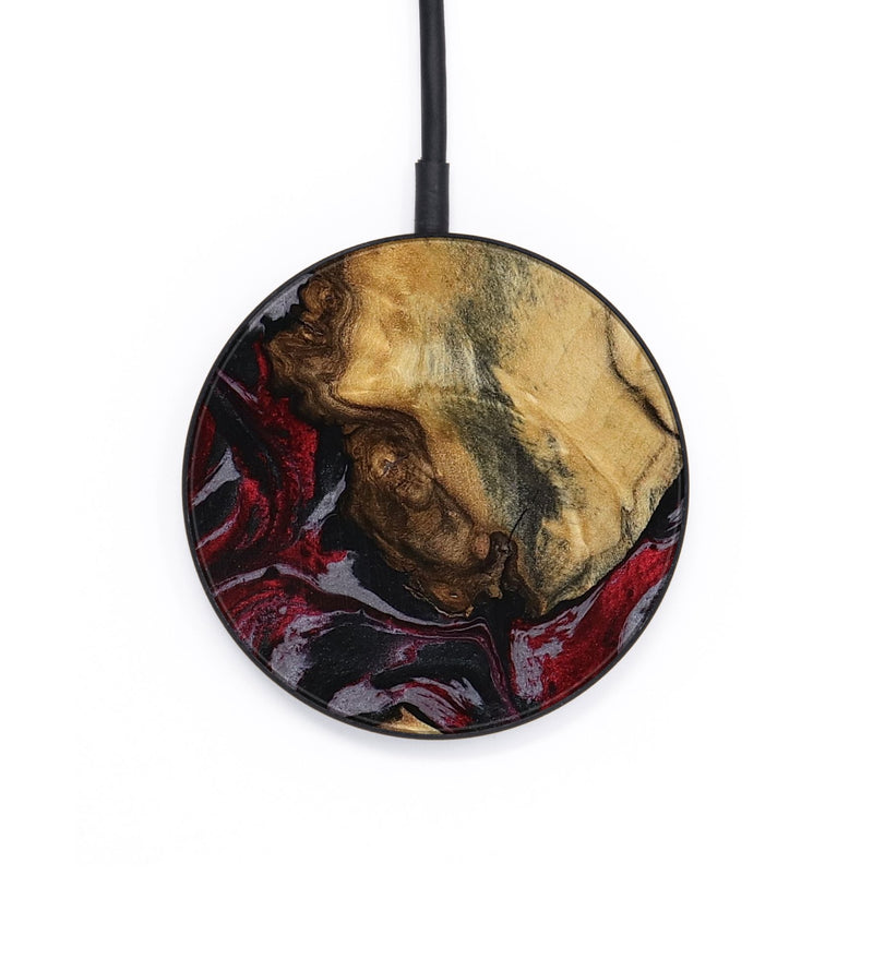 Circle Wood Wireless Charger - Evalyn (Red, 797168)