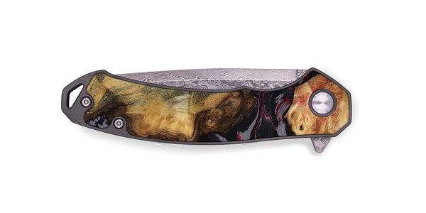 EDC Wood Pocket Knife - Evalyn (Red, 797168)