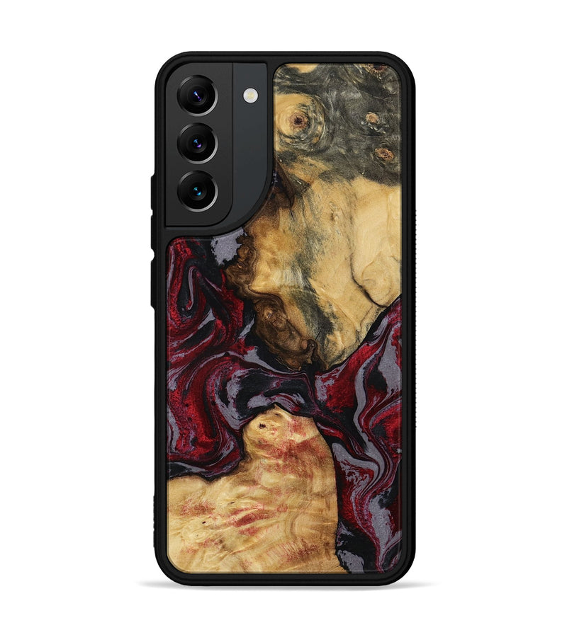 Galaxy S22 Plus Wood Phone Case - Evalyn (Red, 797168)