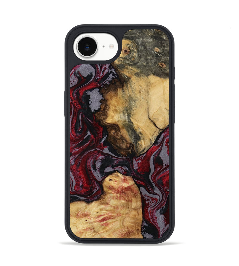 iPhone 16e Wood Phone Case - Evalyn (Red, 797168)