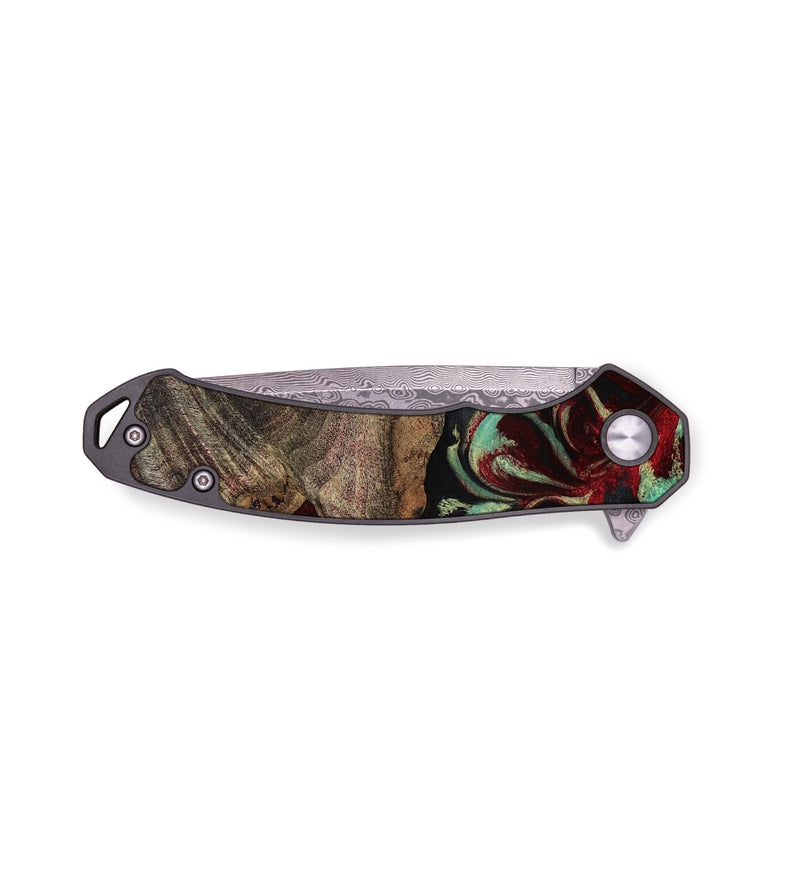 EDC Wood Pocket Knife - Sigmund (Red, 797170)