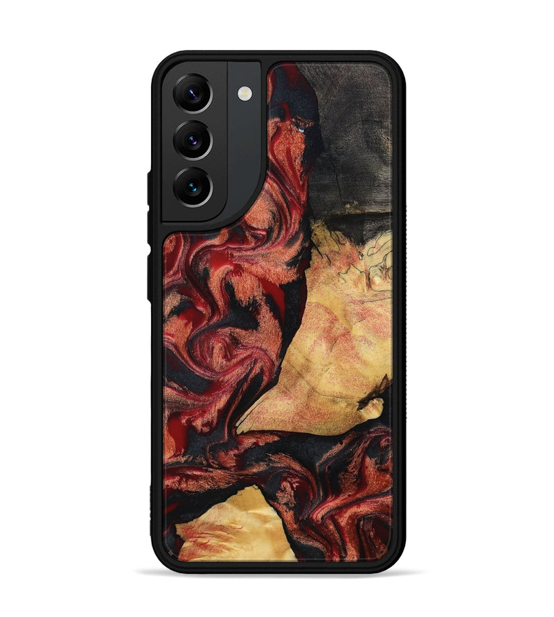 Galaxy S22 Plus Wood Phone Case - Cain (Red, 797171)